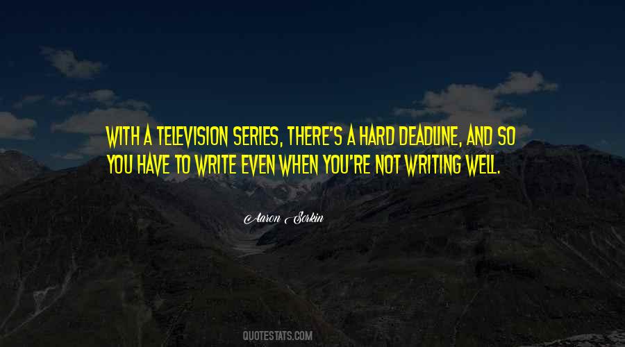 Sorkin's Quotes #1329040