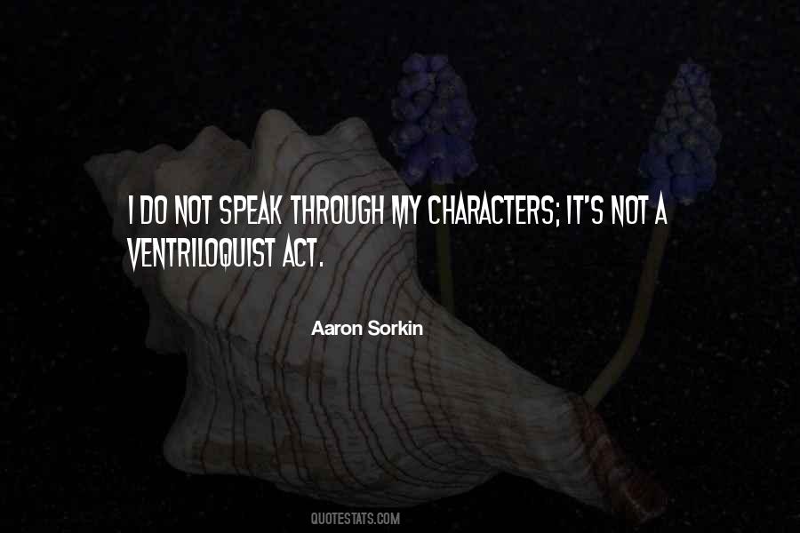 Sorkin's Quotes #1750997