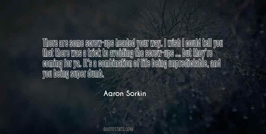 Sorkin's Quotes #191643