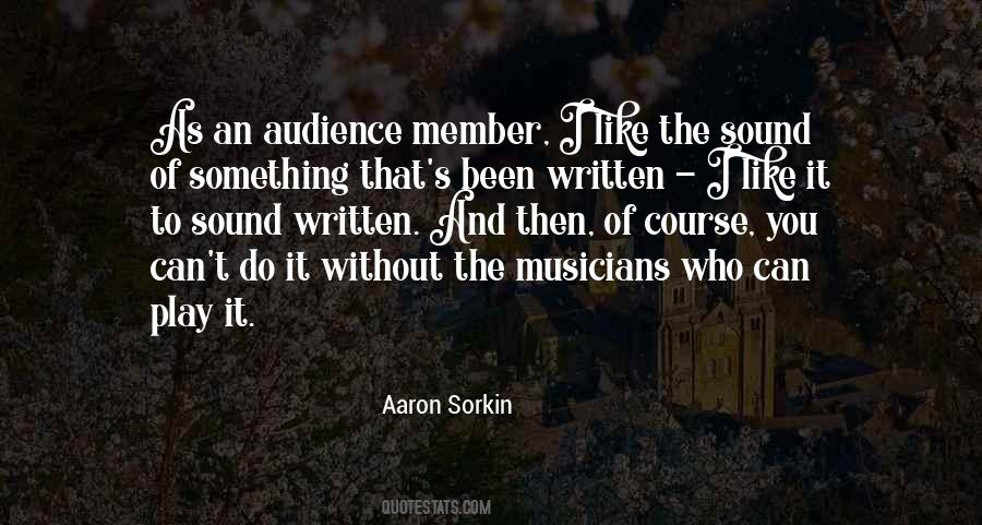 Sorkin's Quotes #335167