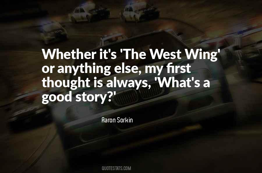 Sorkin's Quotes #814879