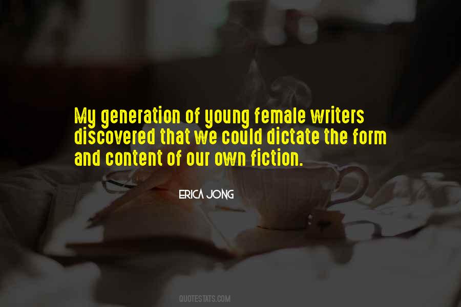 Quotes About Female Writers #785133