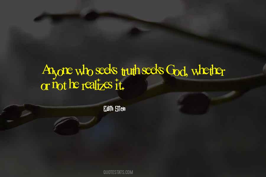 Quotes About Realizing The Truth #952894