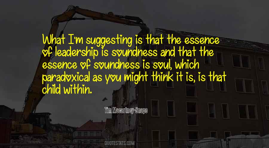 Soundness Quotes #485786