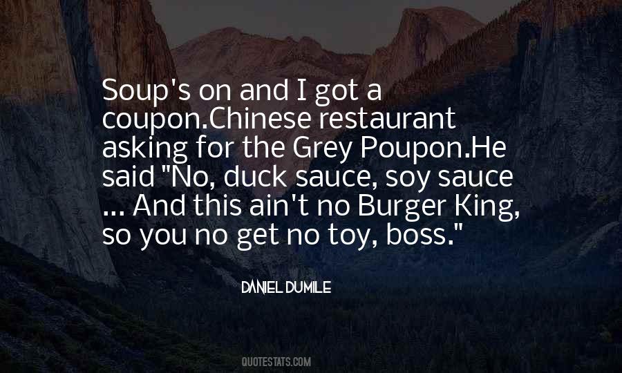 Soup's Quotes #819541