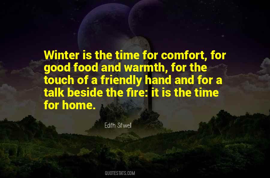 Quotes About Warmth And Comfort #1456546