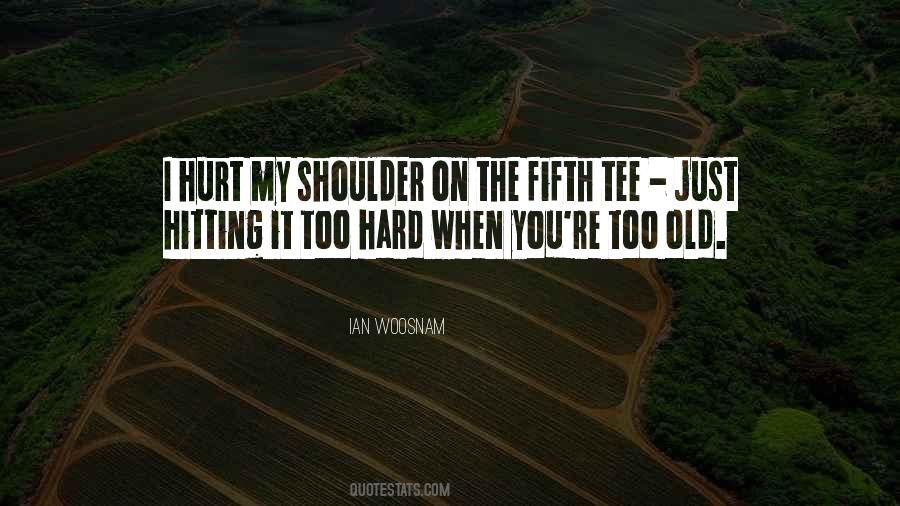 Quotes About Hitting Hard #473767