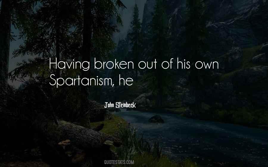 Spartanism Quotes #771762