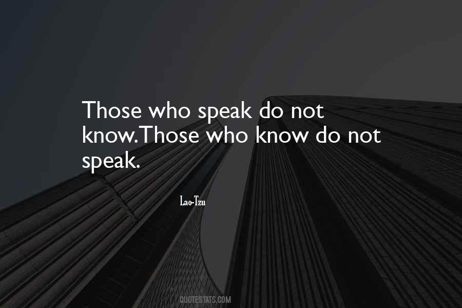 Speak'st Quotes #9209