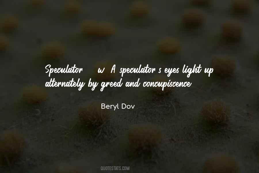 Speculator's Quotes #1685568