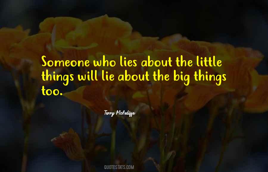 Quotes About The Little Things #1795317