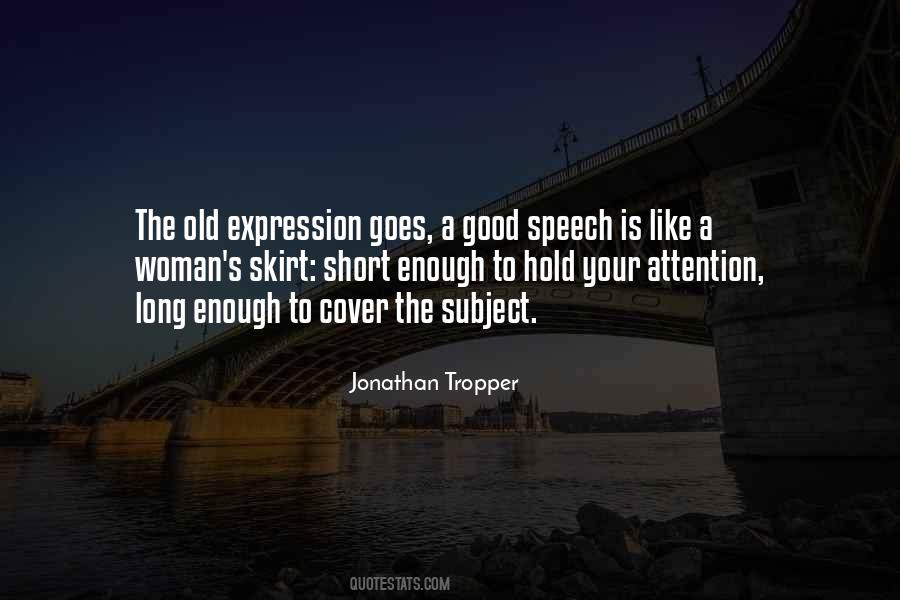 Speech's Quotes #97831