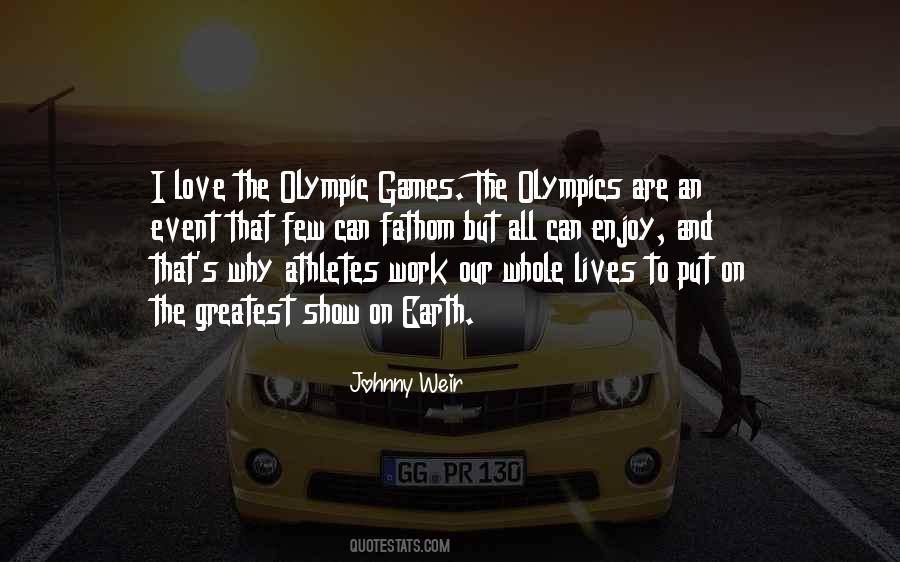 Quotes About Olympics Games #486775