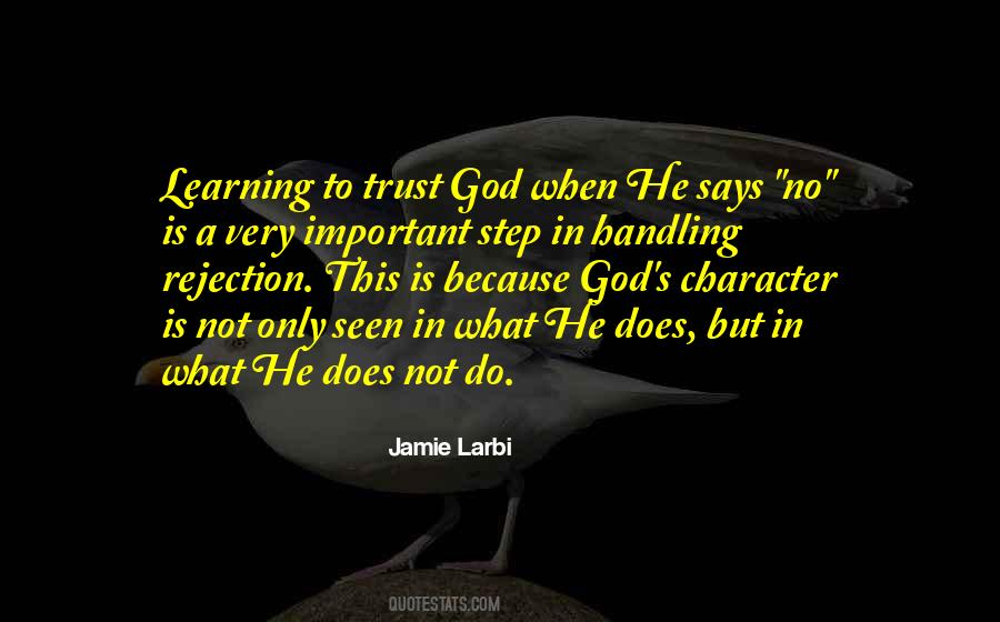 Quotes About Trust To God #148184