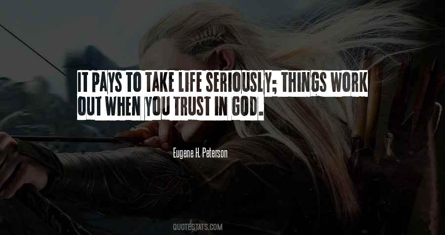 Quotes About Trust To God #226589