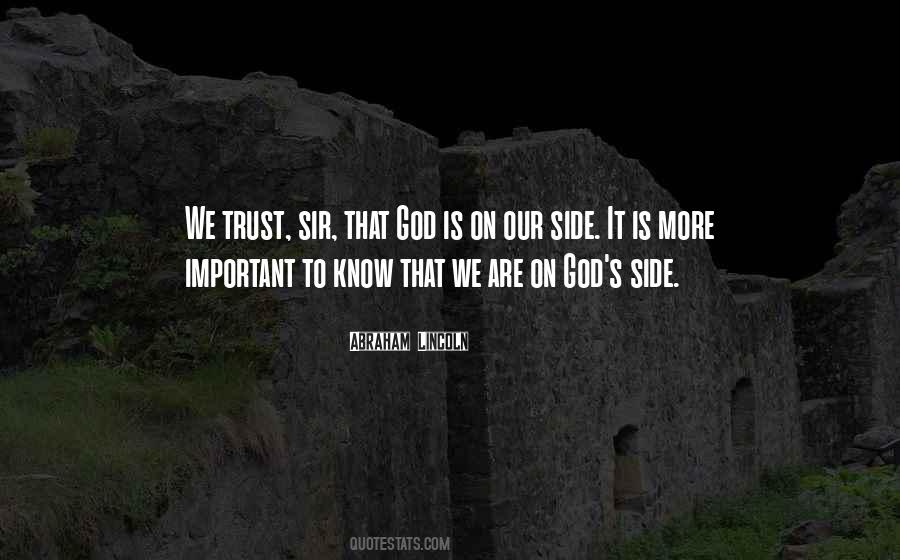Quotes About Trust To God #61433