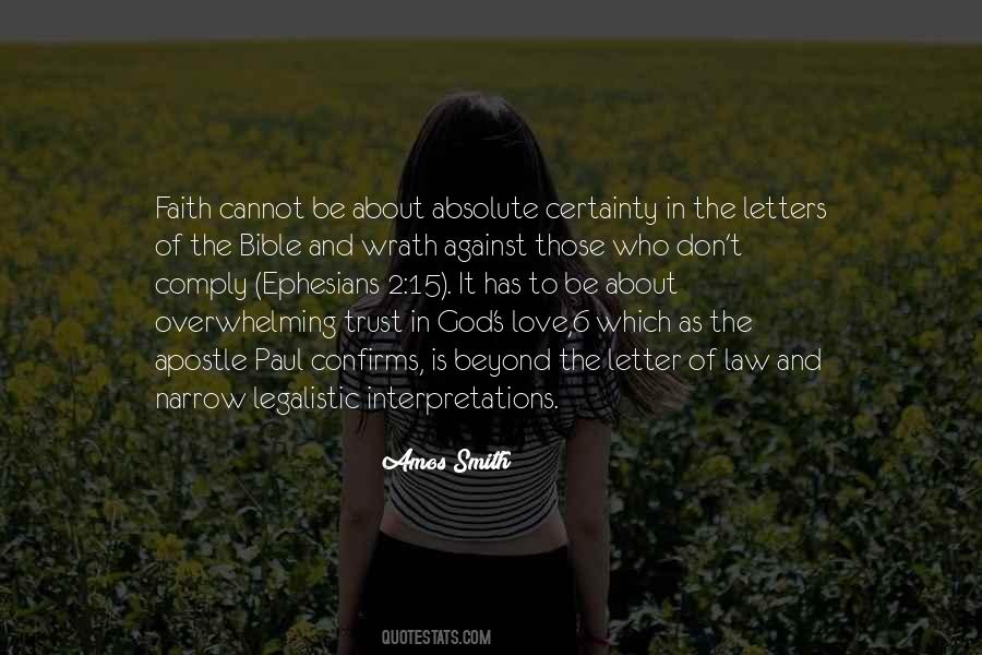 Quotes About Trust To God #62173