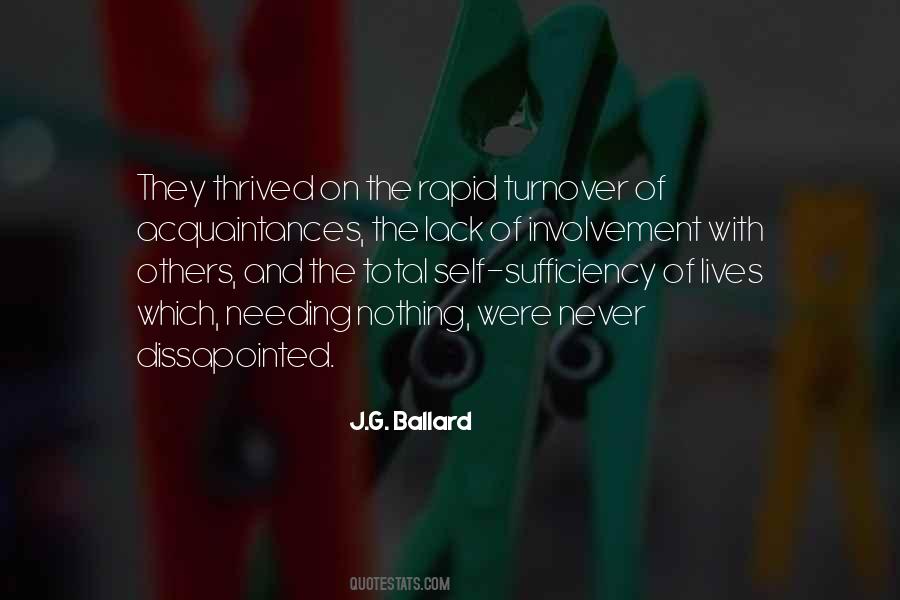 Quotes About Self Sufficiency #1303099