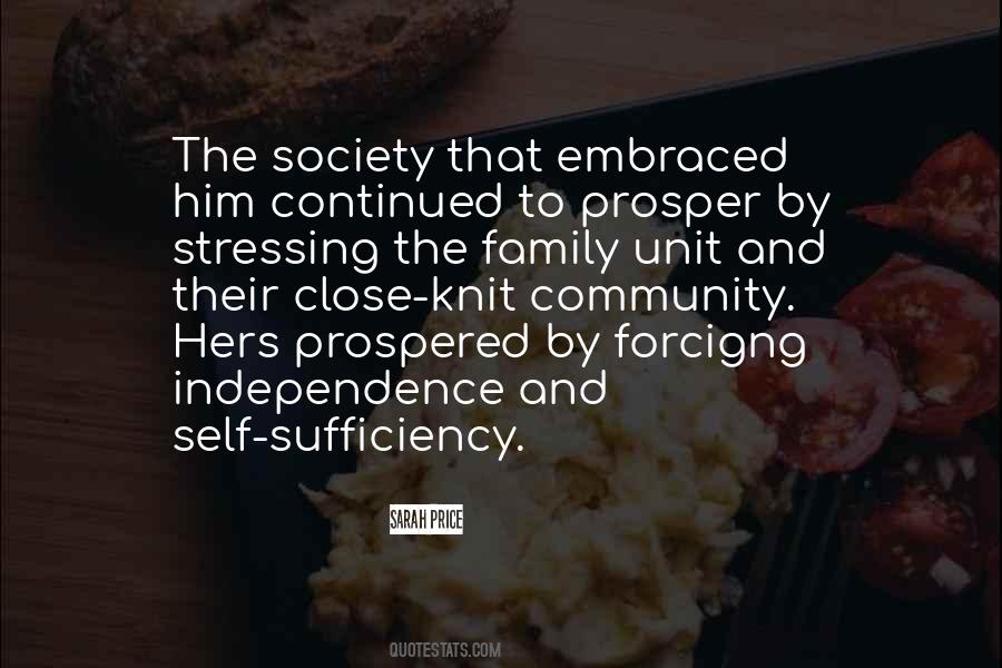 Quotes About Self Sufficiency #1495411