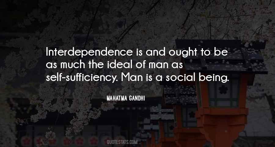 Quotes About Self Sufficiency #362811