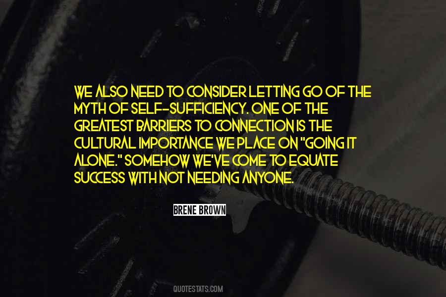 Quotes About Self Sufficiency #719670