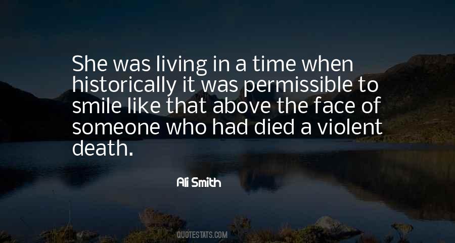 Quotes About Violent Death #1088580