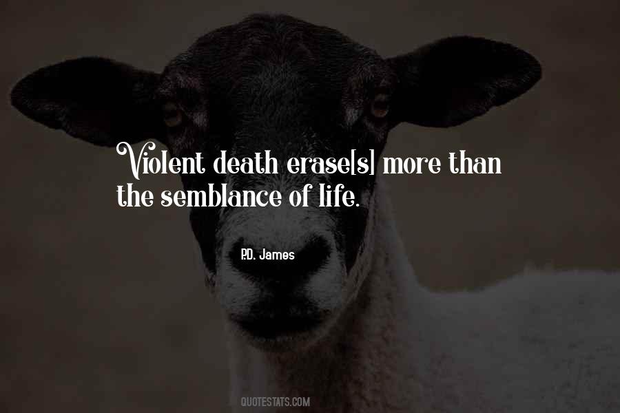 Quotes About Violent Death #1279998