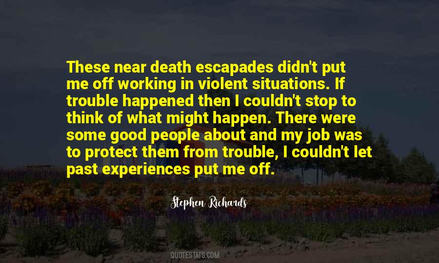 Quotes About Violent Death #1560587