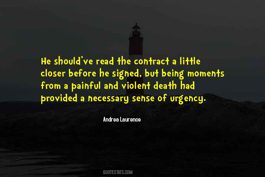 Quotes About Violent Death #1742805