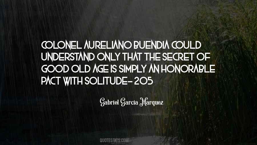 Quotes About Colonel Aureliano Buendia #1486336