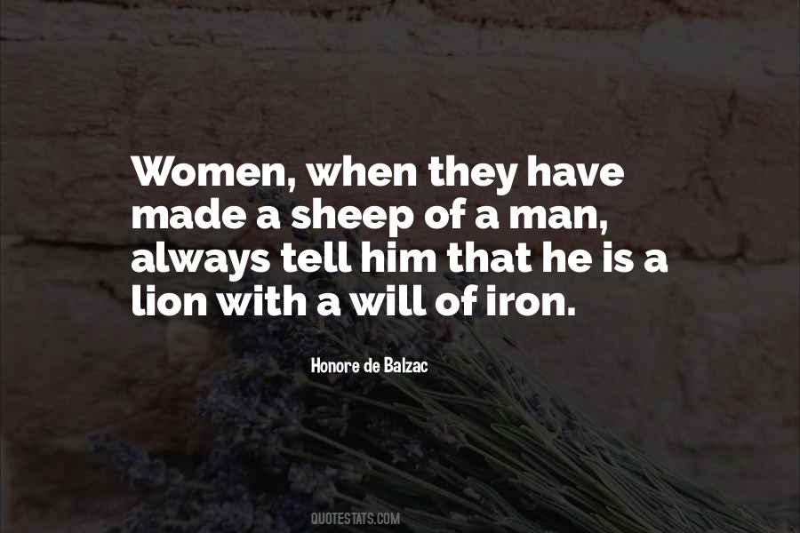 Quotes About Iron Will #1342545