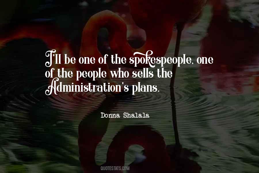 Spokespeople Quotes #216114