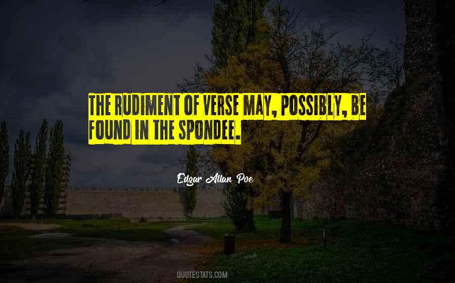 Spondee Quotes #1425320