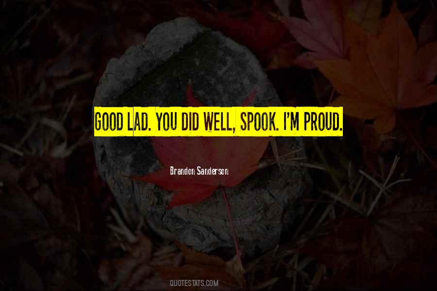 Spook Quotes #491910