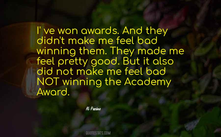 Quotes About The Academy Awards #407388