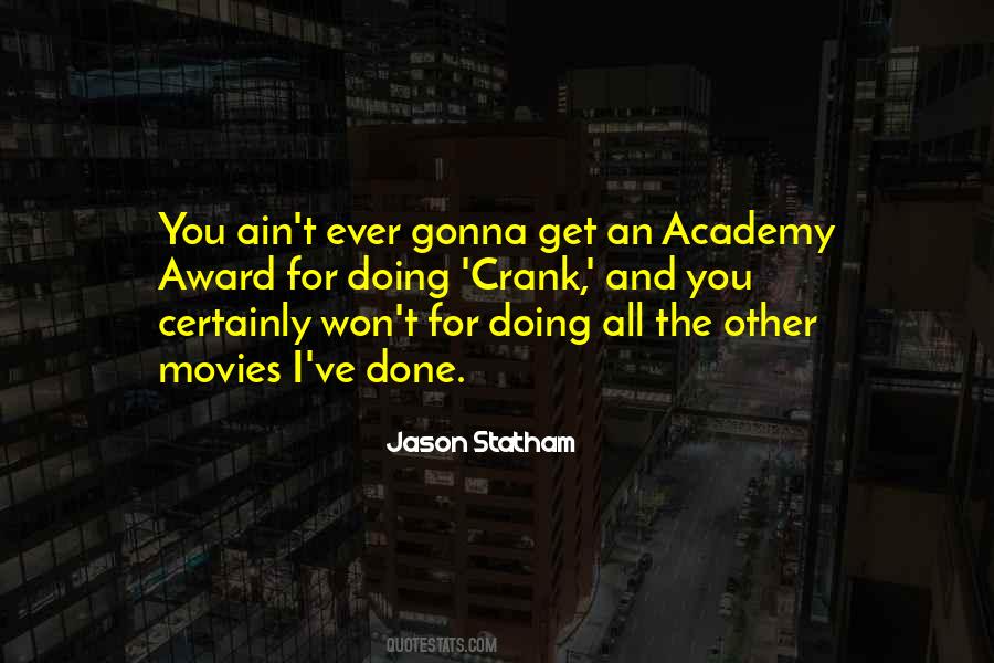 Quotes About The Academy Awards #787698