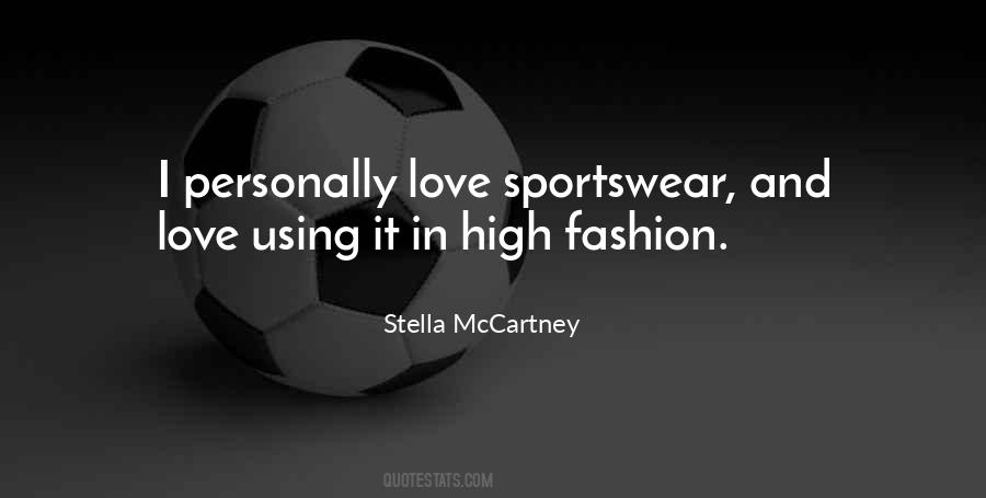 Sportswear Quotes #649693