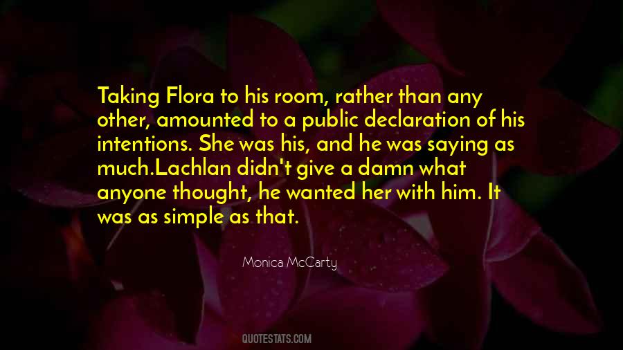 Quotes About Flora #86899