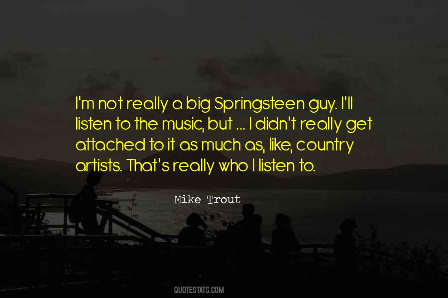 Springsteen's Quotes #1140724