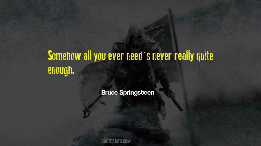 Springsteen's Quotes #491520