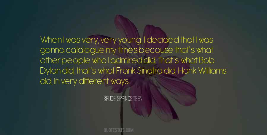 Springsteen's Quotes #527046