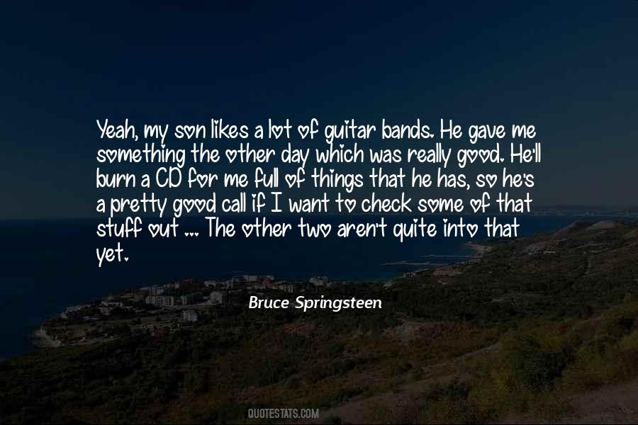 Springsteen's Quotes #598253