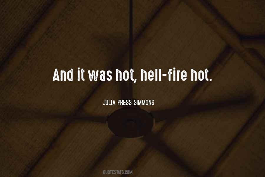 Quotes About Hell Fire #1058800