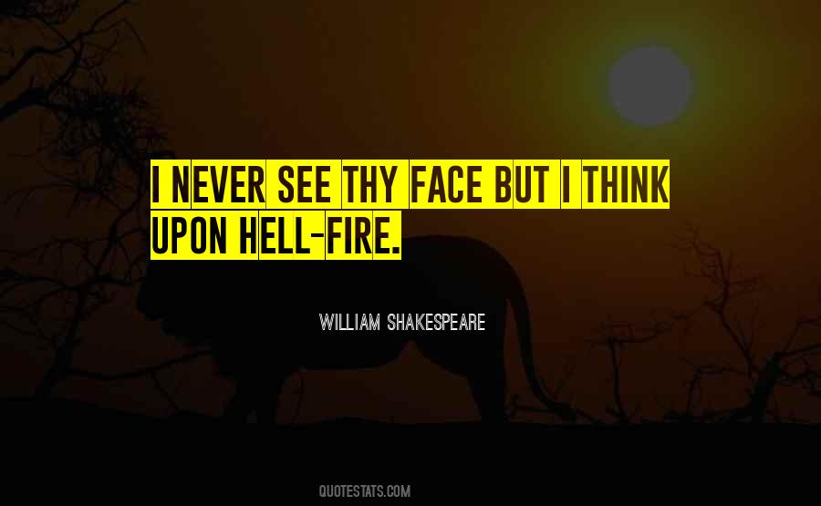 Quotes About Hell Fire #328299