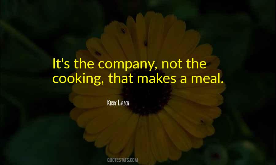 Quotes About Meals #138732 Quotes About Meals #138732