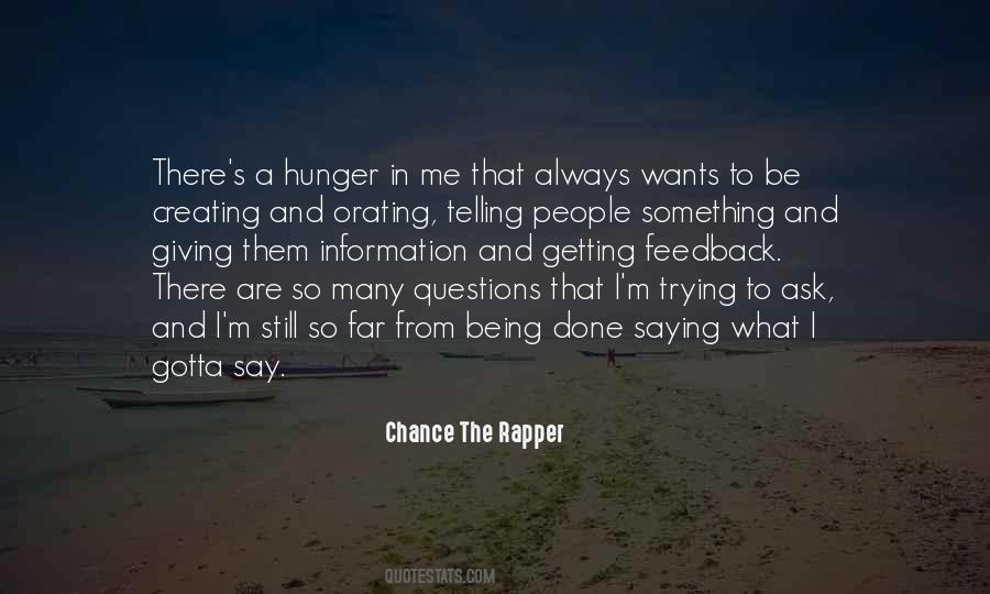Quotes About Giving Me A Chance #1766413