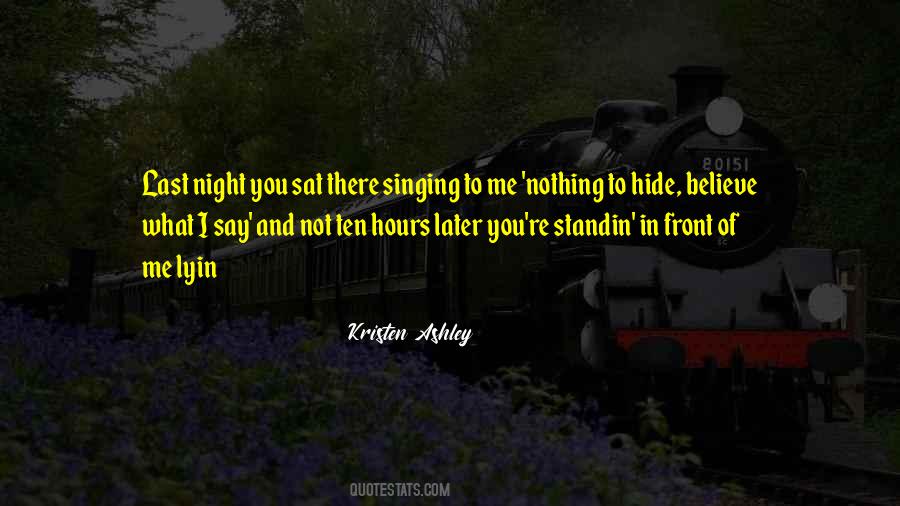 Standin Quotes #1050149