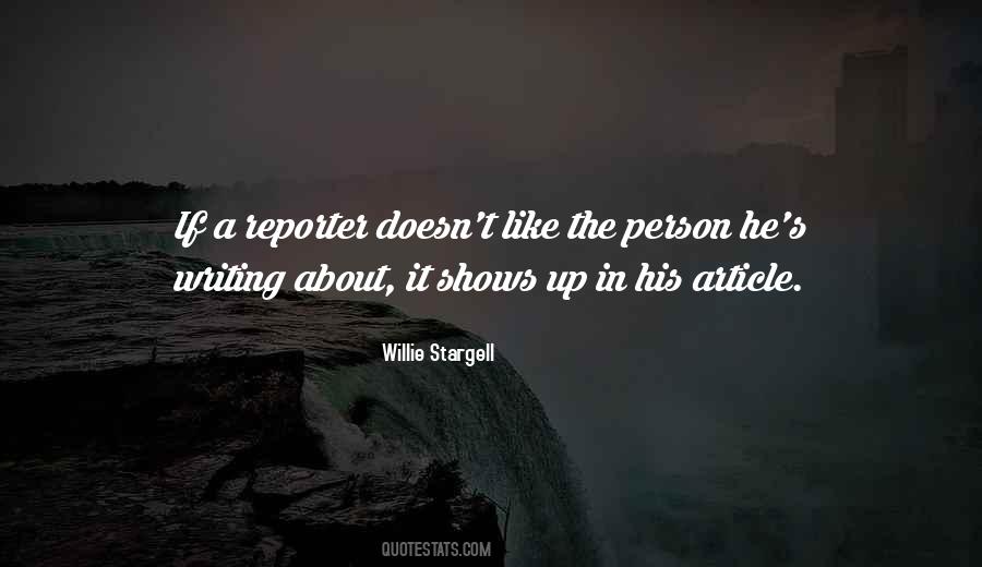 Stargell Quotes #470751