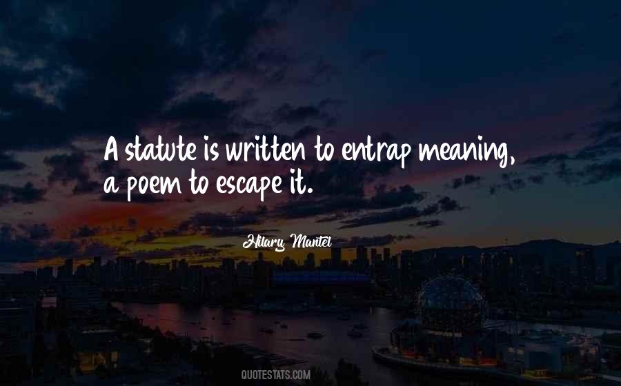 Statute Quotes #1104811