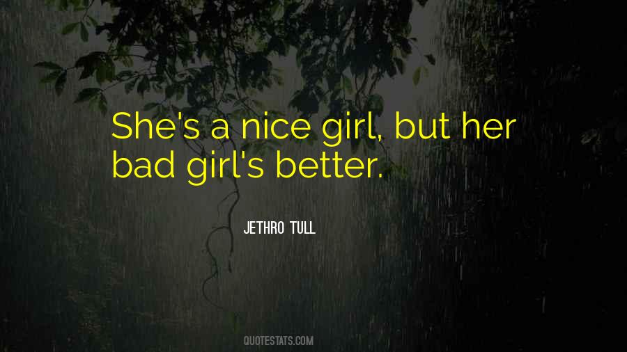 Quotes About Bad Girl #291554